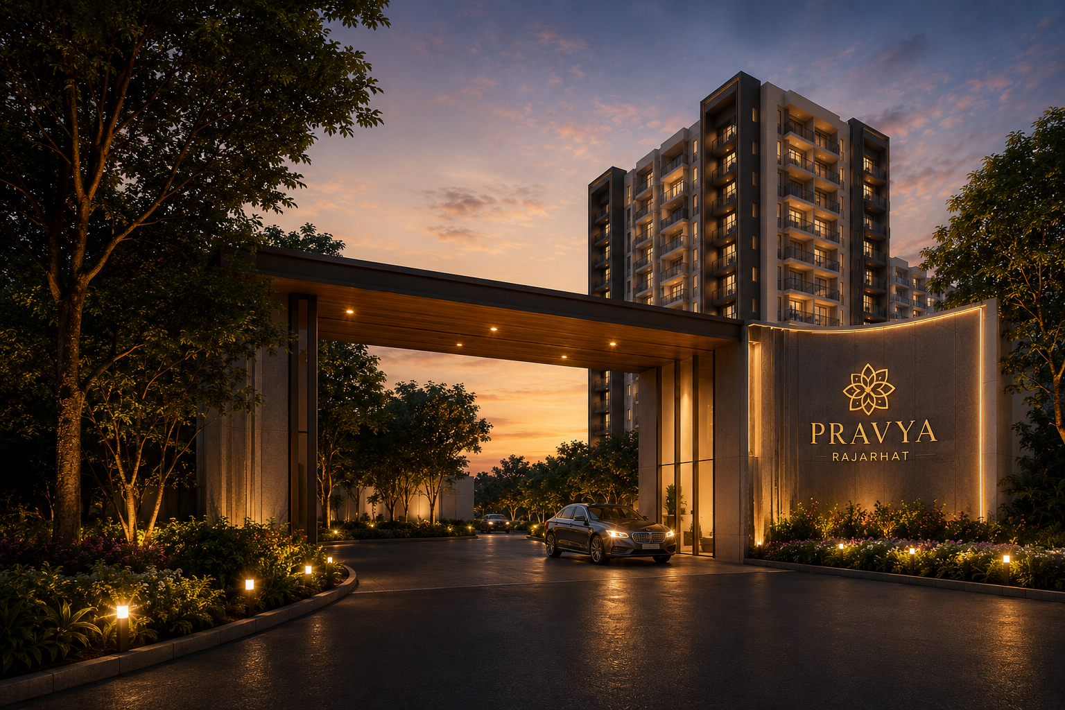 Sohom Pravya in Rajarhat, Kolkata