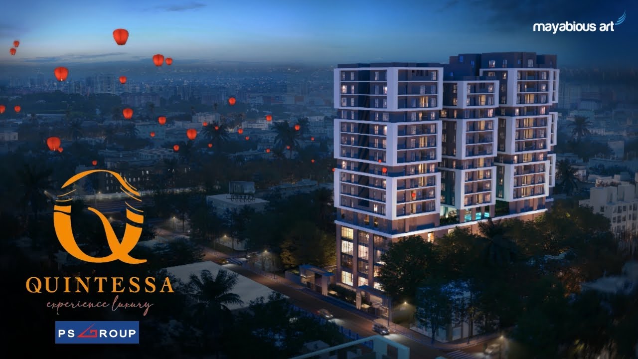 PS Quintessa Kankurgachi Kolkata — Premium 3,4,5,&6 BHK Luxury Apartments — Kankurgachi, Kolkata, Kolkata